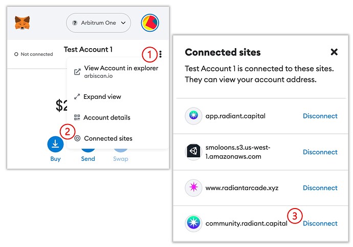 FAQ-Disconnecting a wallet